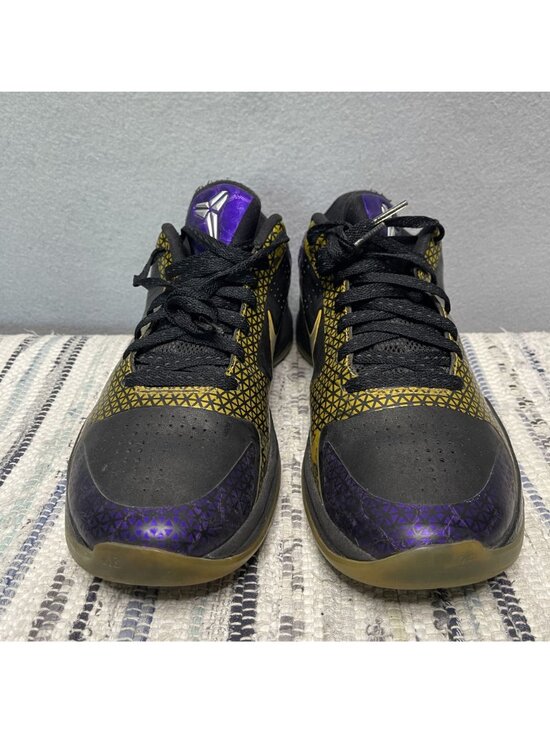Nike Zoom Kobe 5 Playoff Carpe Diem Black Chrome Purple Mens Sneakers Size 9.5 main image 5